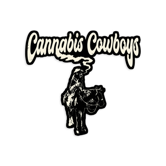 Cannabis Cowboys Sticker